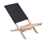 Chaise de plage pliable en bois MARINERO personnalisable-0