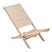 Chaise de plage pliable en bois MARINERO personnalisable-1