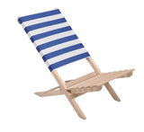 Chaise de plage pliable en bois MARINERO personnalisable-2