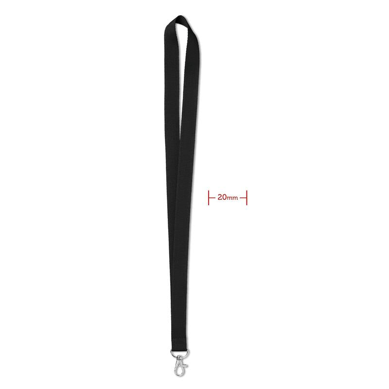 Tour de cou  20 mm SIMPLE LANY personnalisable-0