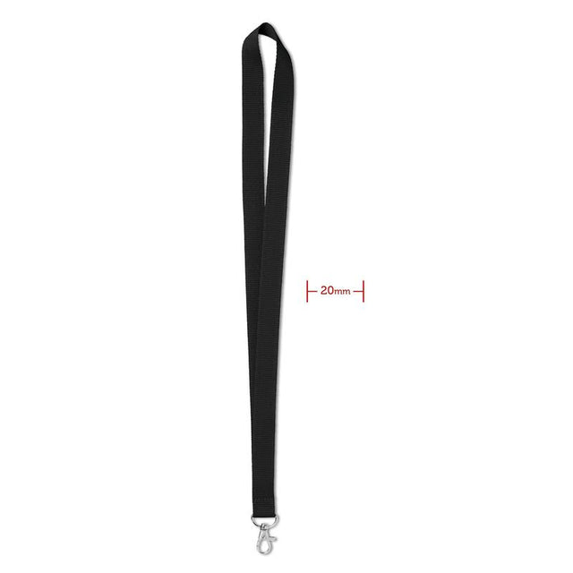 Tour de cou  20 mm SIMPLE LANY personnalisable-0