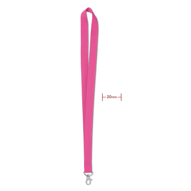 Tour de cou  20 mm SIMPLE LANY personnalisable-6