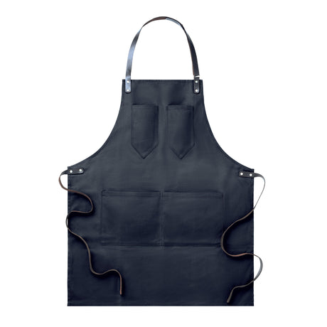 Tablier en toile enduite CHEF personnalisable-0
