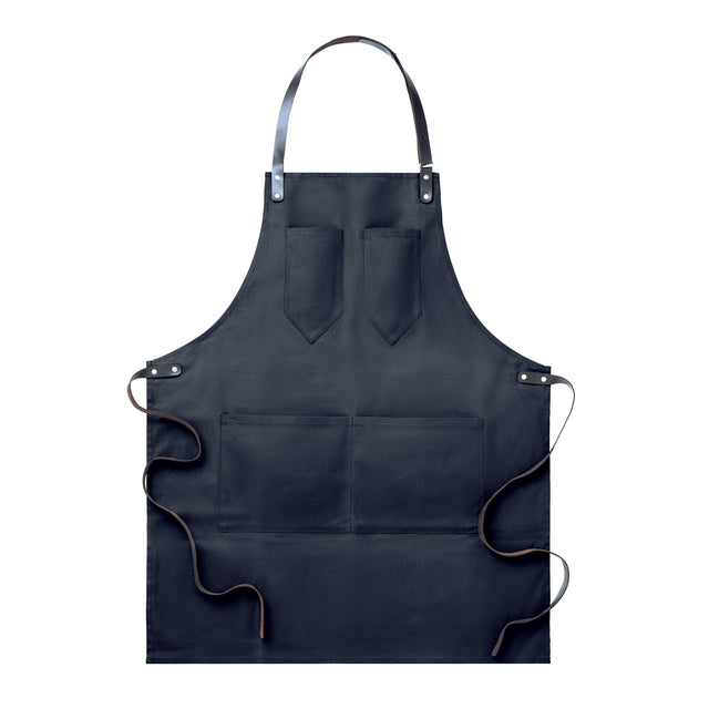Tablier en toile enduite CHEF personnalisable-0