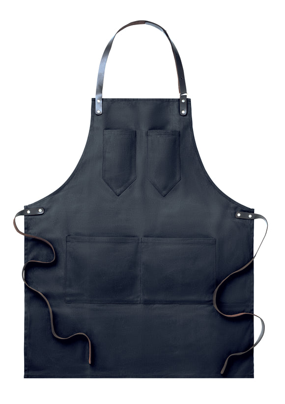 Tablier en toile enduite CHEF personnalisable-0