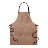 Tablier en toile enduite CHEF personnalisable-1