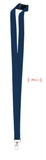 Lanyard crochet métal 20mm PANY personnalisable-1