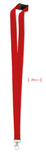 Lanyard crochet métal 20mm PANY personnalisable-2