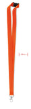 Lanyard crochet métal 20mm PANY personnalisable-5