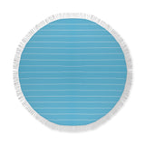 Serviette de plage ronde ROUND MALIBU personnalisable-2