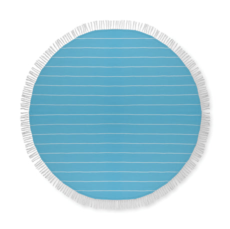 Serviette de plage ronde ROUND MALIBU personnalisable-2