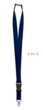 Lanyard crochet métal 25mm WIDE LANY personnalisable-1