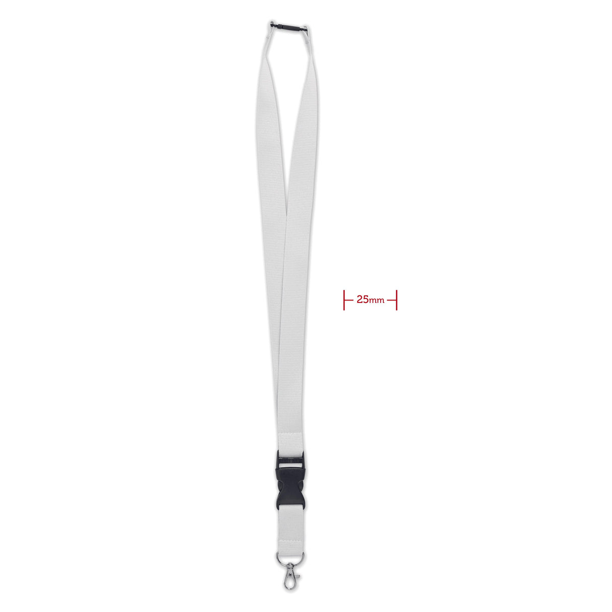 Lanyard crochet métal 25mm WIDE LANY personnalisable-3