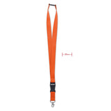 Lanyard crochet métal 25mm WIDE LANY personnalisable-5