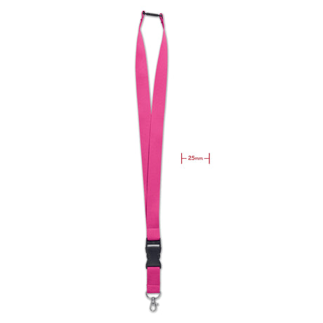 Lanyard crochet métal 25mm WIDE LANY personnalisable-8