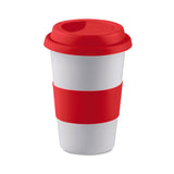 Mug Céramique Avec Silicone Tribeca Personnalisable Red Vaisselle