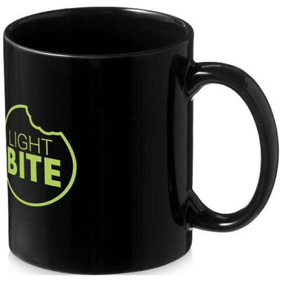 Mug Céramique Santos Personnalisable Noir Récipients Boisson