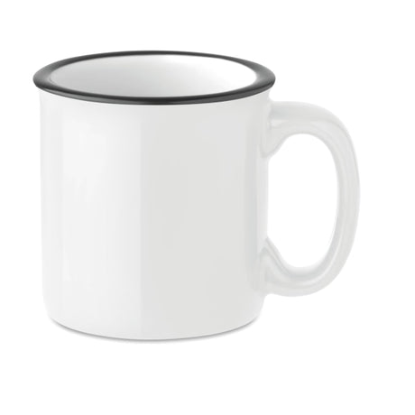Mug Céramique Subli 240Ml. Tweenies Sublim Personnalisable Noir Vaisselle