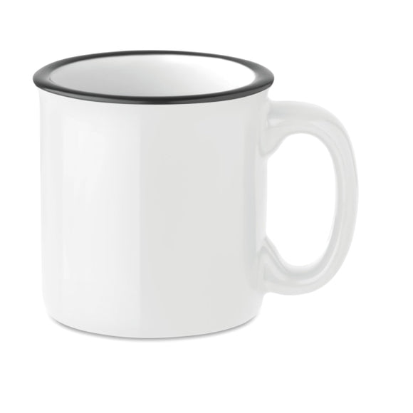 Mug Céramique Subli 240Ml. Tweenies Sublim Personnalisable Noir Vaisselle