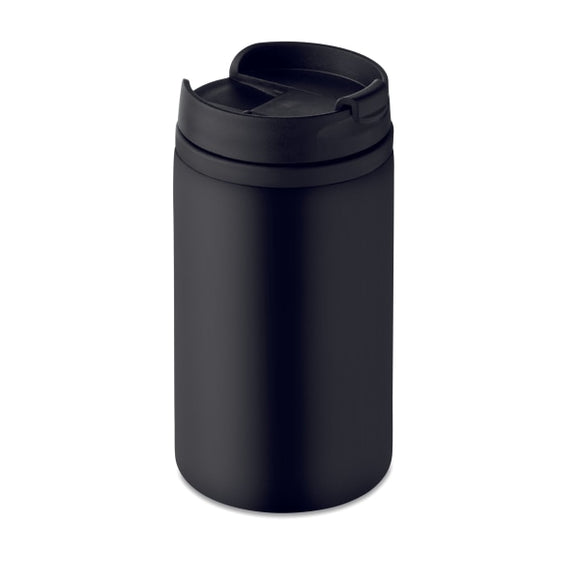 Mug Double Paroi 250 Ml Falun Personnalisable Noir Vaisselle