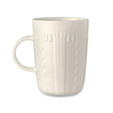 Mug En Céramique 310 Ml Knitty Personnalisable Blanc Vaisselle