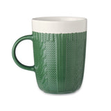 Mug En Céramique 310 Ml Knitty Personnalisable Green Vaisselle