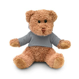 Ours En Peluche Avec T-Shirt Johnny Personnalisable Grey Peluches