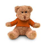 Ours En Peluche Avec T-Shirt Johnny Personnalisable Orange Peluches