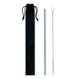 Paille Et Brossettes En Acier. Cold Straw Personnalisable Silver Vaisselle