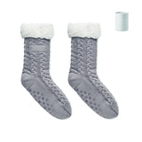 Paire De Chaussettes Taille M Canichie Personnalisable Gris Maison & Bien-Être