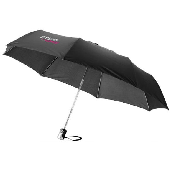 Parapluie 21.5 3 Sections Ouverture Fermeture Automatique Alex Personnalisable Parapluies