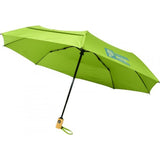 Parapluie En Pet Recyclé Pliable 21 À Ouverture/Fermeture Automatique Bo Personnalisable Vert Clair