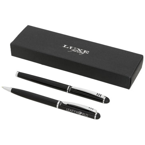 Parure Stylo À Bille Et Roller Andante Personnalisable Stylos