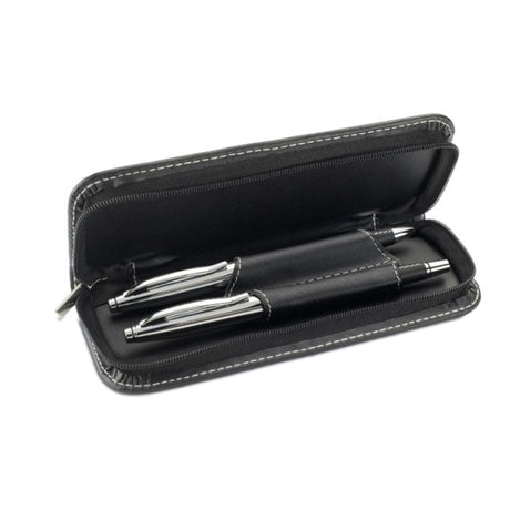 Parure Stylos Roller/Bille Baltimore Personnalisable Black Ecriture