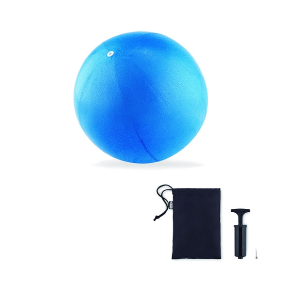 Petit Ballon De Pilates Inflaball Personnalisable Bleu Sport & Santé