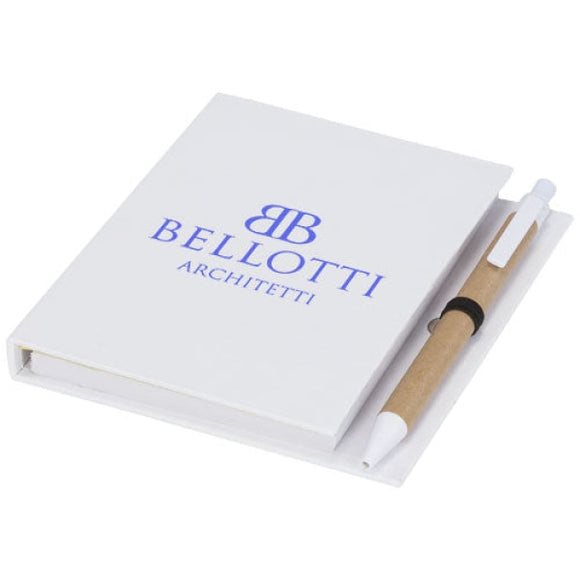 Petit Carnet À Notes Autocollantes Colorées Avec Stylo Personnalisable Stylos