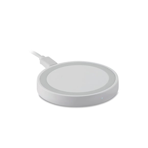 Petit Chargeur Sans Fil Wireless Plato + Personnalisable White Chargeurs