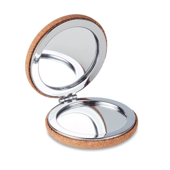 Petit Miroir En Liège Guapa Cork Personnalisable Beige Soins De La Personne