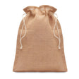 Petit Sac Cadeau En Jute Jute Small Personnalisable Beige Sacs Shopping