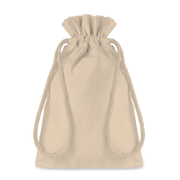 Petit Sac En Coton Taske Small Personnalisable Beige Sacs Shopping