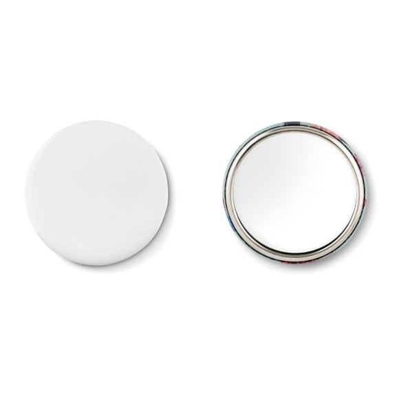 Pins En Métal Avec Miroir Mirror Personnalisable Silver Accessoires