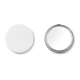 Pins En Métal Avec Miroir Mirror Personnalisable Silver Accessoires