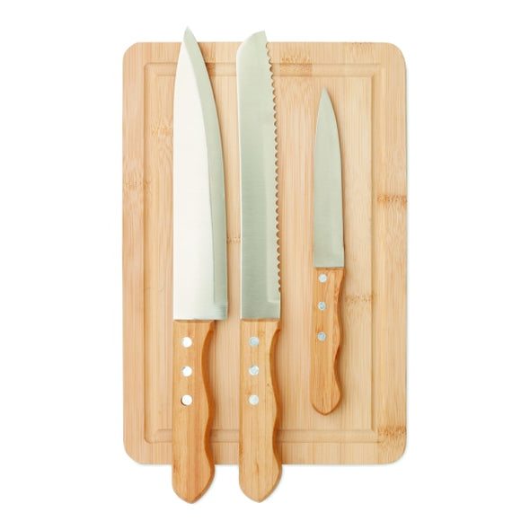 Planchesà Découper En Bambou Sharp Chef Personnalisable Brown Accessoires Culinaires