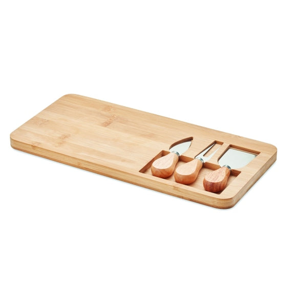 Plateau À Fromage En Bambou Glenavy Personnalisable Brown Accessoires Culinaires