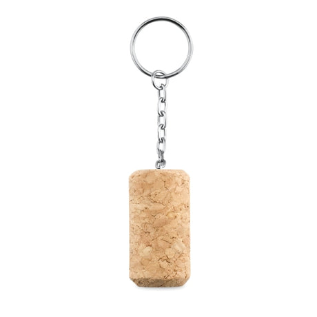 Porte-Clés Bouchon De Liège Tapon Personnalisable Beige Accessoires