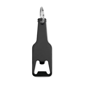 Porte-Clés Decapsuleur En Alu Botelia Personnalisable Noir Accessoires