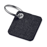 Porte-Clés En Feutre Rpet Aukio Personnalisable Gris Portes-Clés