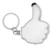 Porte-Clés En Forme De Pouce Gioia Personnalisable White Portes-Clés