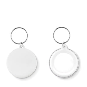 Porte-Clés En Métal Insert Papi Pin Key Personnalisable White Accessoires