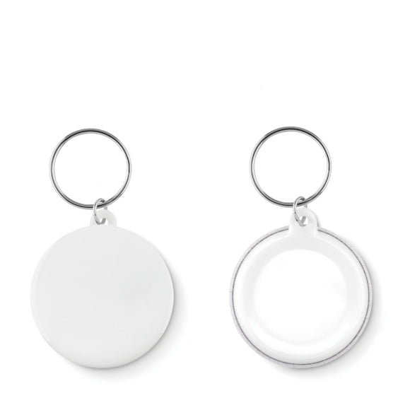 Porte-Clés En Métal Insert Papi Pin Key Personnalisable White Accessoires